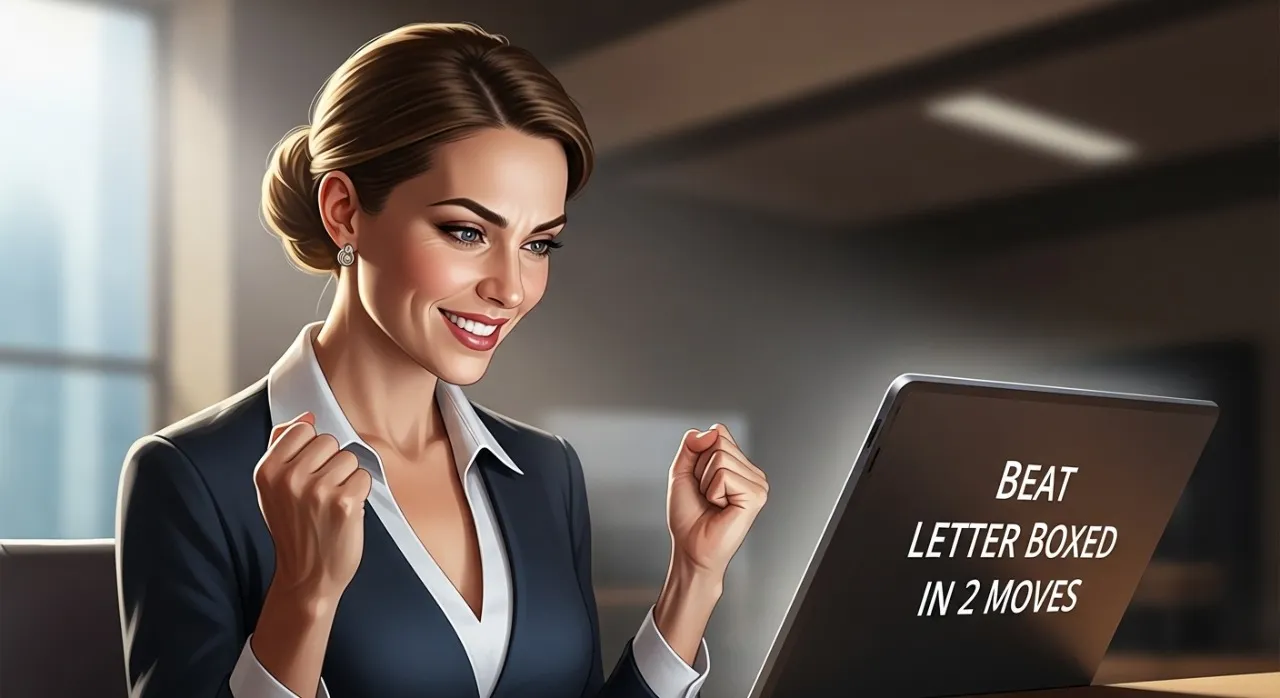 Beat Letter Boxed in 2 Moves