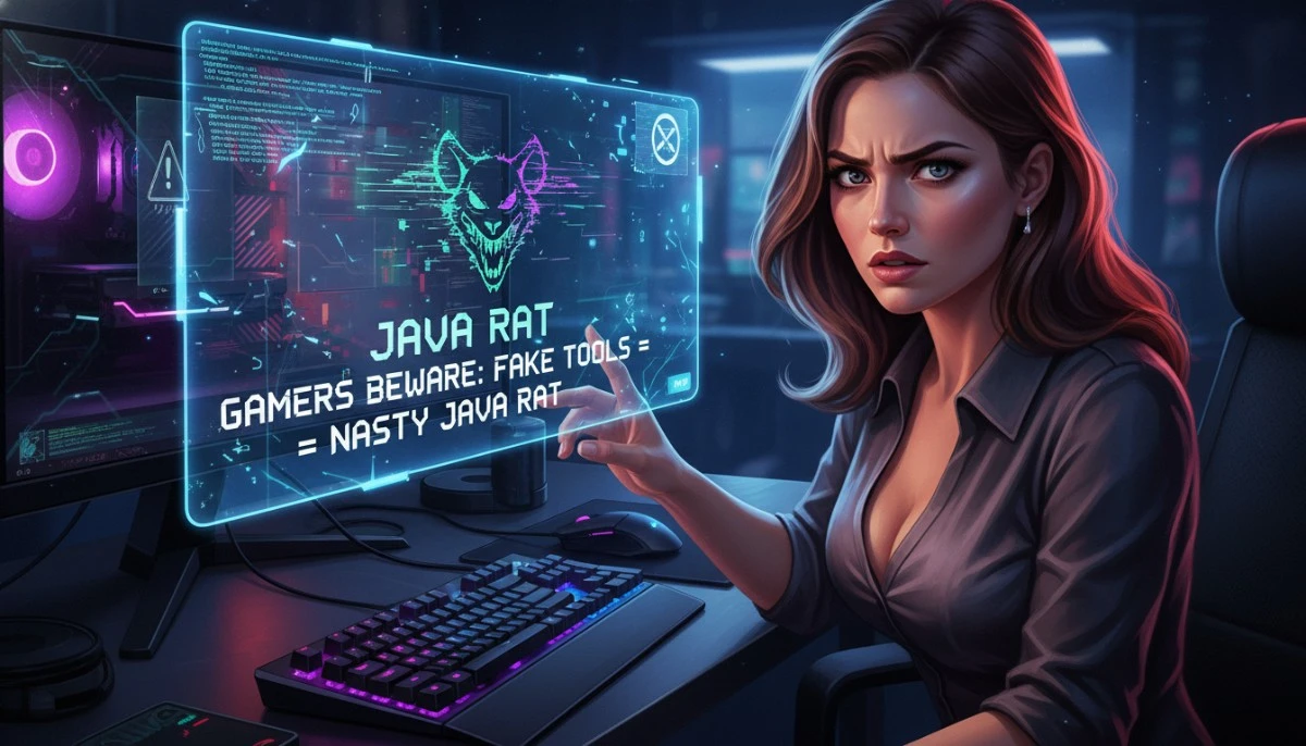 Gamers Beware: How Fake Tools Are Dropping a Nasty Java RAT on Your PC