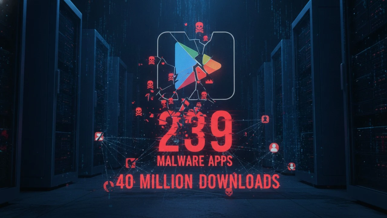 Google Play Store Hosted 239 Malware Apps (40 Million Downloads)