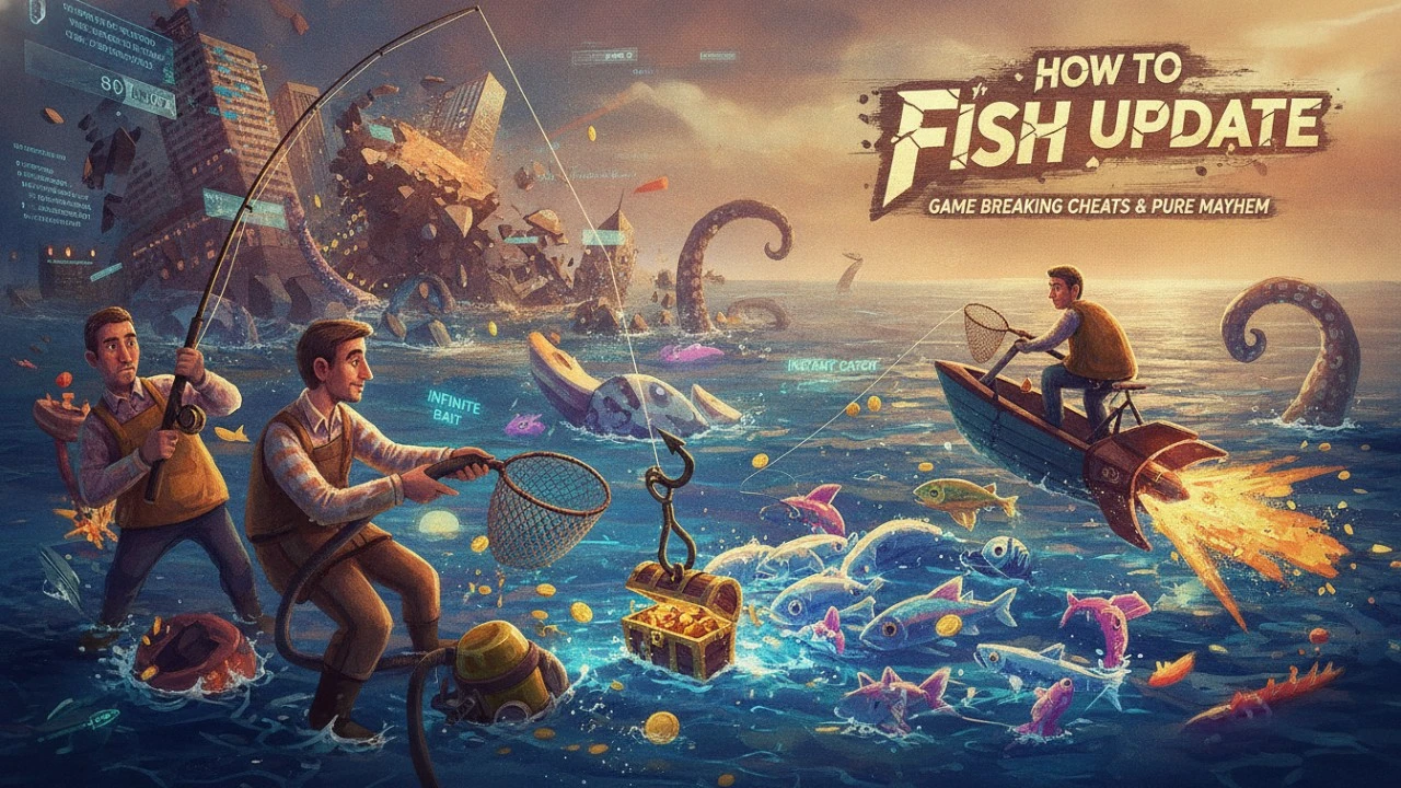 How to Fish Update: Game Breaking Cheats and Pure Mayhem