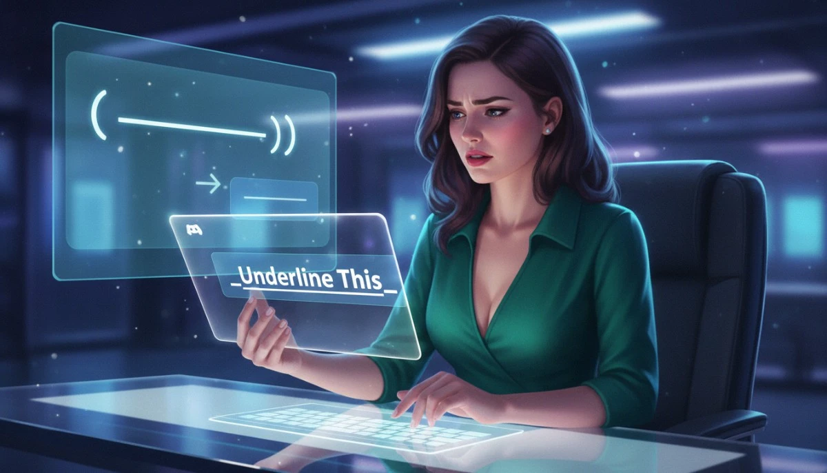 How to Underline in Discord: The One-Second Keyboard Trick
