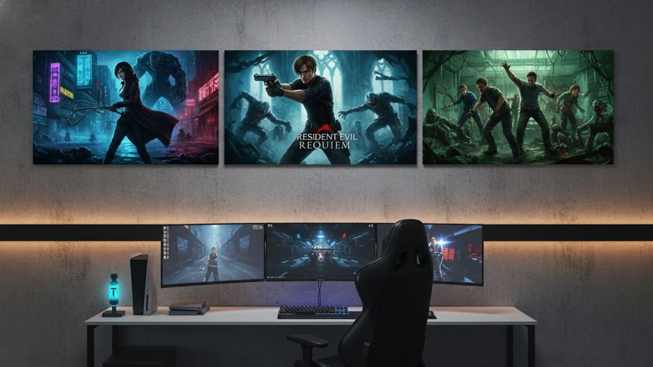 Level Up Your Gaming Room with Official Resident Evil Requiem Displates