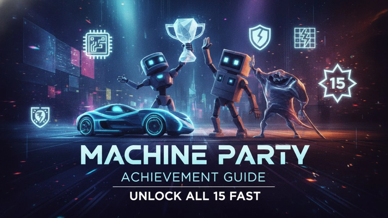 Machine Party Achievement Guide: How to Unlock All 15 Fast