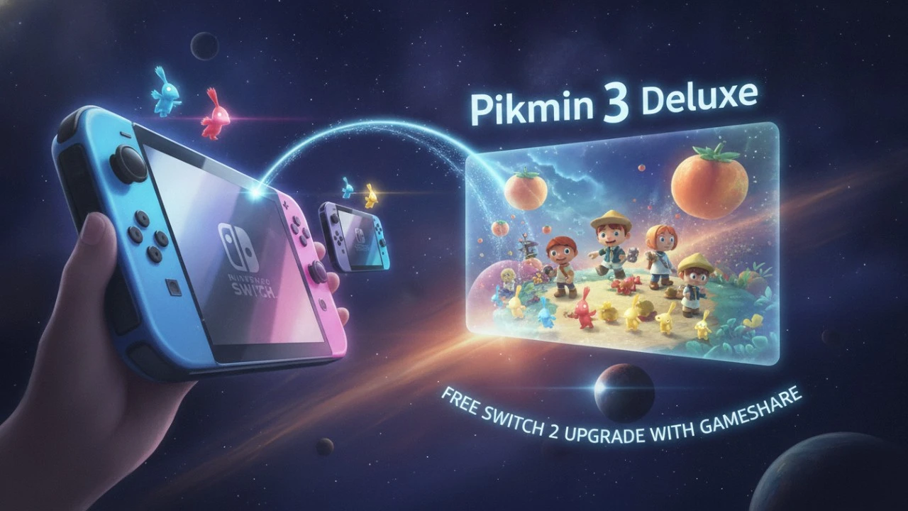 Pikmin 3 Deluxe Gets a Free Switch 2 Upgrade With GameShare
