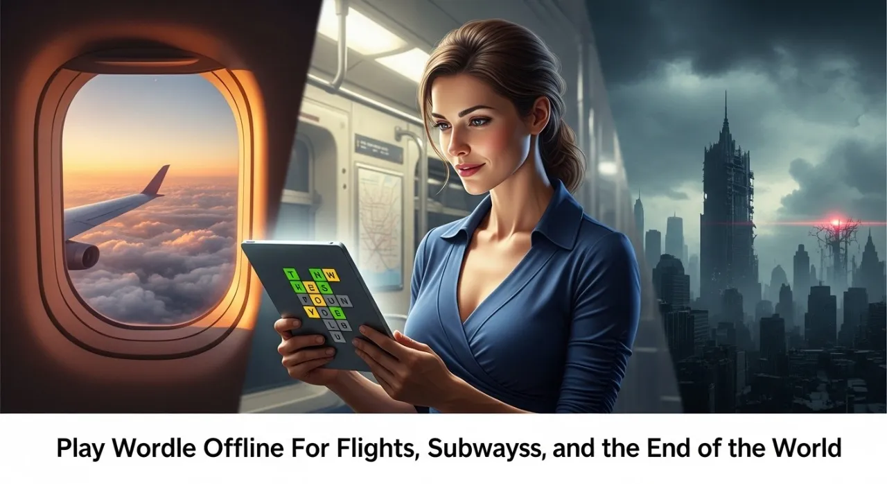 Play Wordle Offline For Flights, Subways, and the End of the World