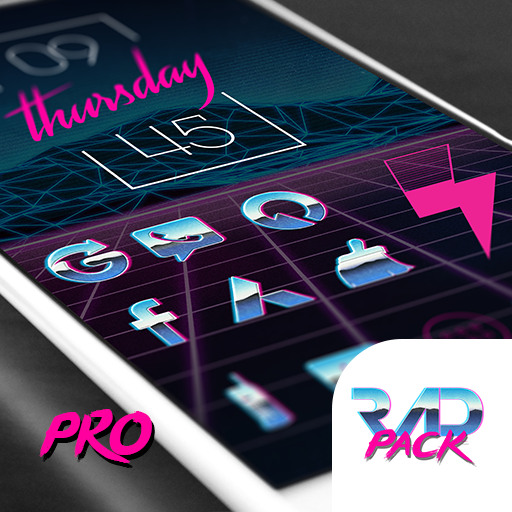 Rad Pack Pro – 80’s Theme 3.9.8 (PRO Unlocked)