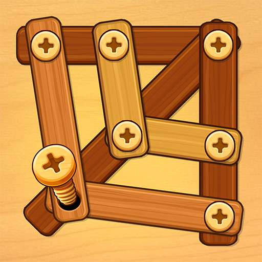 Wooden Screw: Nuts and Bolts 1.8.1 (Unlimited Tickets, Gold, Remove Ads)